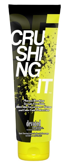 Devoted Creations CRUSHING IT Plateau Breaking Glow Tanning Lotion 8.5 oz