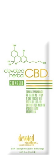Devoted Herbal Dark Tanning Lotion Packet