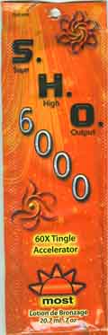 S.H.O. 6000 Tingle Packet