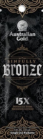 Australian Gold SINFULLY BRONZE Packet