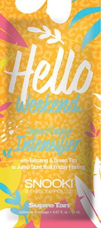 SNOOKI HELLO WEEKEND Intensifier Packet