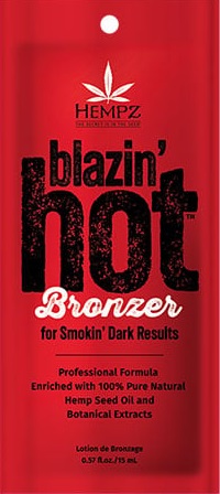 Hempz Blazin Hot Bronzer Packet 