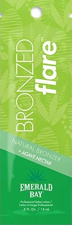 Emerald Bay BRONZED FLARE Natural Bronzer with Agave Nectar Packet