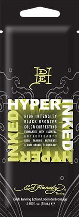 Ed Hardy HYPER INKED Black Bronzer Packet