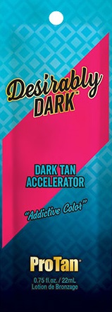 Desirably Dark Dark Tan Accelerator Packet