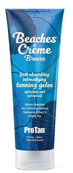  Pro Tan Beaches and Creme BREEZE Tanning Gelee 8.5 oz 