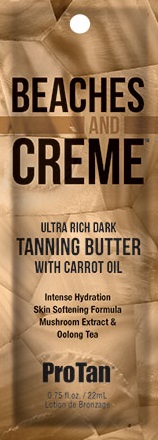 Beaches and Creme Ultra Dark Tanning Butter Packet