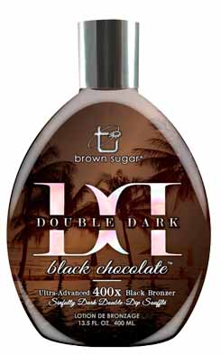 Double Dark Black Chocolate 400X Bronzer by Tan Inc.13.5 oz
