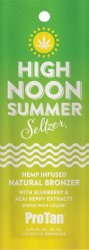 High Noon Summer Seltzer Tanning Lotion Packet