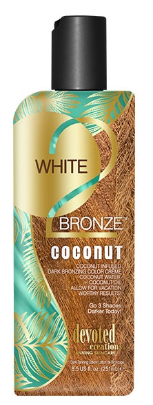 White 2 Bronze Coconut Bronzer 8.5 oz