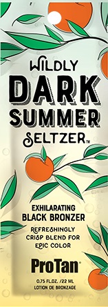 Wildly Dark Summer Seltzer Black Bronzer Packet