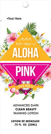 Aloha Pink Advanced Dark Tanning Lotion Packet