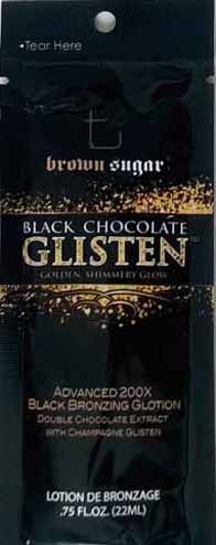 Black Chocolate Glisten 200X Bronzer Packet