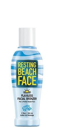 RESTING BEACH FACE Flawless Facial Bronzer By Fiesta Sun  2 oz