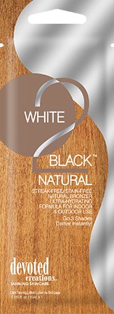 White 2 Black Natural Bronzer Packet