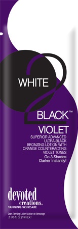 White 2 Black Violet Packet